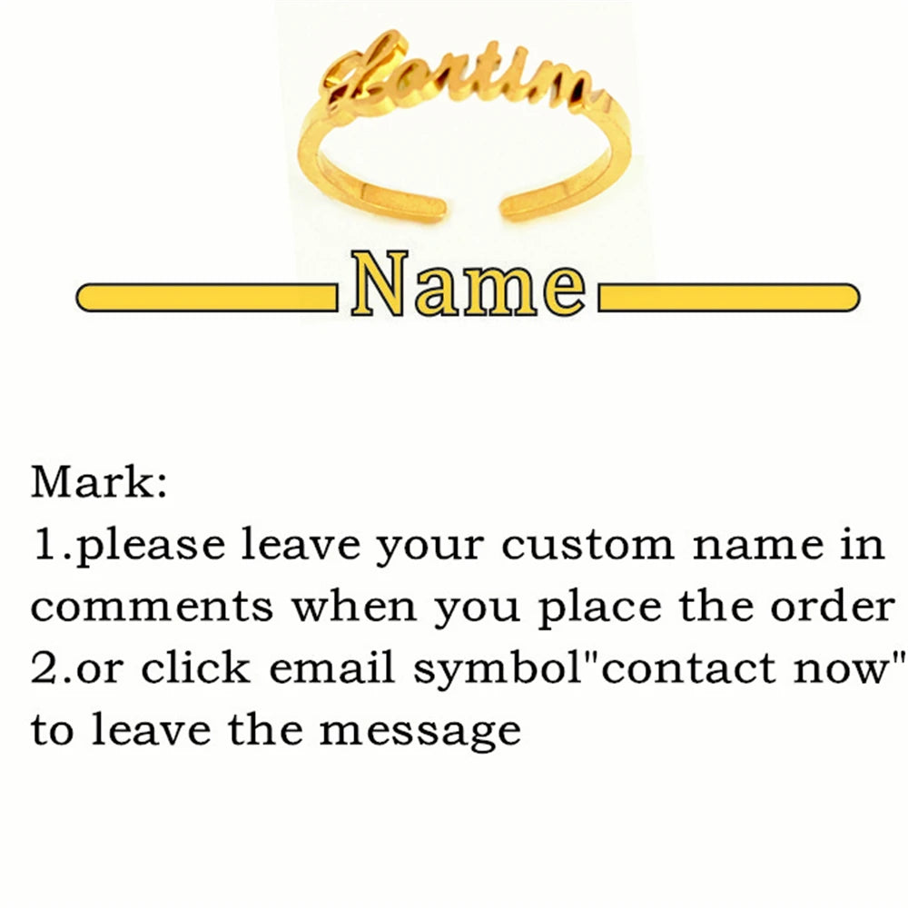 Personalized Multiple Name Ring Family Name Ring Custom Stackable Name Jewelry Three Four Names New Mom Gift For Women